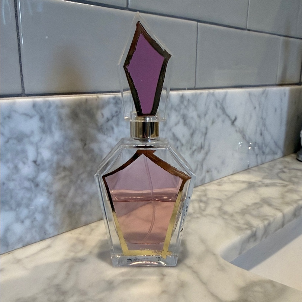 One Direction You & I Elegant Purple Glass Perfume Bottle